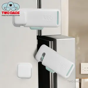 Cabinet & Refrigerator Lock – Child Safety Latch with Strong Adhesive, No Drilling Required, Perfect for Toddler Proofing Kitchen and Home