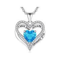 Platinum blue diamond