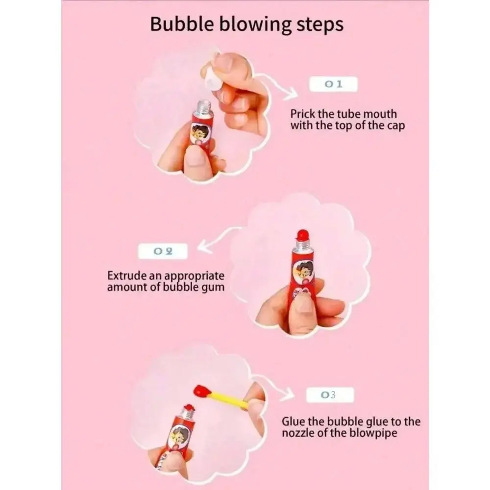 Colorsful Bubble Balloons Plastic Bubbles Kids Blow Up Balloons with Straw 5/10/15/20pcs Fun Party Game