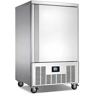 Kolice Commercial 10 Trays Blast Chiller & Freezer, Dumpling Blast Freezer, Chest Freezer, Batch Freezer for ice Cream, Fresh Meat, Chicken, Dessert in hotel, restaurant, school, canteens, catering