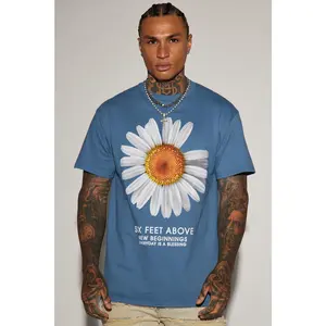 Everday Is A Blessing Short Sleeve Tee - Navy