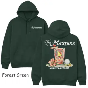 [Flash Sale Up To 50%] Masters Augusta Hoodie/ Sweatshirt/ T-shirt, Golf Azalea Drink Design, Augusta Georgia Hoodie, Premium Golf Lover Gift, Cozy Streetwear, Trendy Gift Women & Men