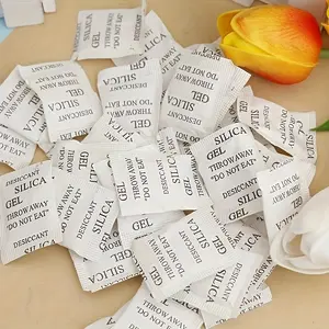 200pcs Silica Gel Desiccant, Small Pack Desiccant For Home, Industrial Electronics, Clothes, Food, Air Dryer Desiccant For Storage, Moisture Absorber for Food Storage & Humidity Control