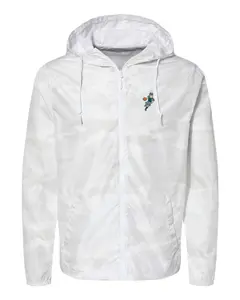 Michigan State White Camo Windbreaker