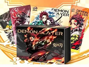 Lebao Cultural Creation Demon Slayer Non-Sports Trading Card Box/Pack, Collectible Trading Card Accessory