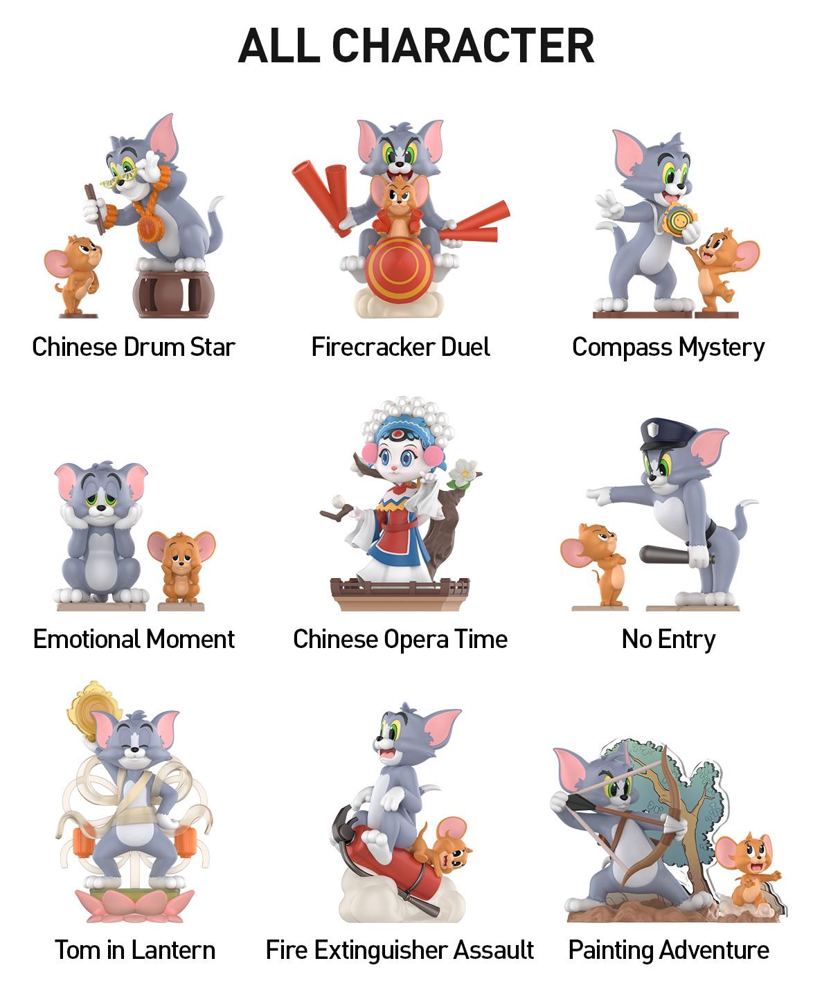 Tom & Jerry: Forbidden Compass Series Figures