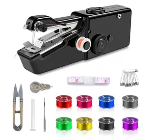 Handheld Sewing Machine, Sewing Machines for Beginners, Portable Electric Mini and Samll Hand Held Kit for Adults Included Mannual and Accessories, Sewing Hem Quick Stitching