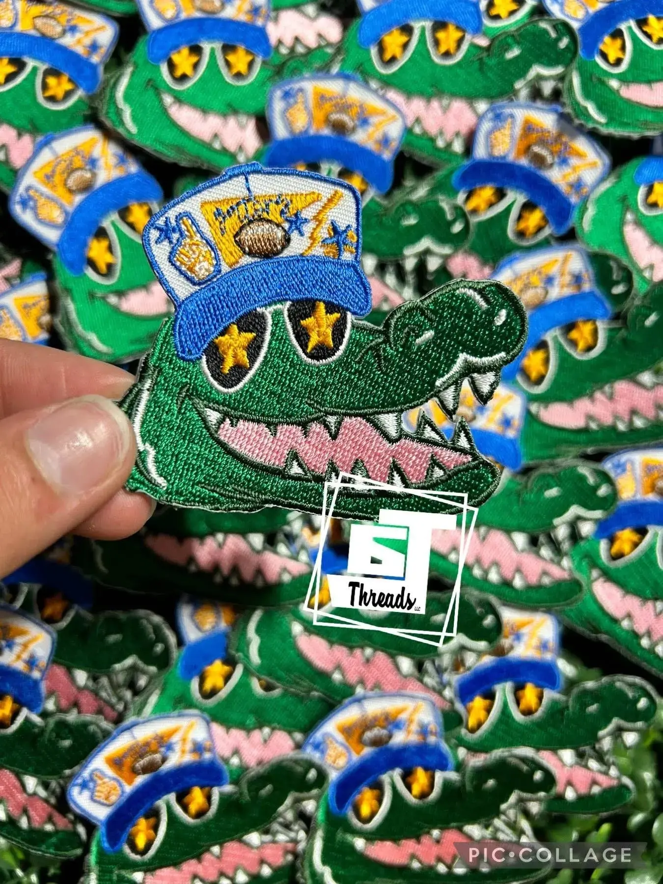 Star Sunglasses Spirit Gator Hat Patch