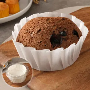 50 count 4 Inch Disposable Basque Cheesecake Liners Cake Paper  Liners Muffin Wrappers for Cake, Cupcake, Cake Pan, Oven, Air Fryer, Baking Tools