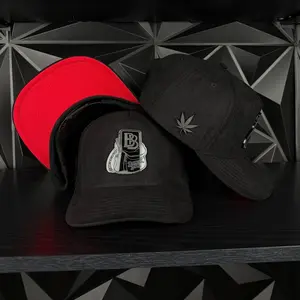 Backpack boys plate SnapBack hat-black/red