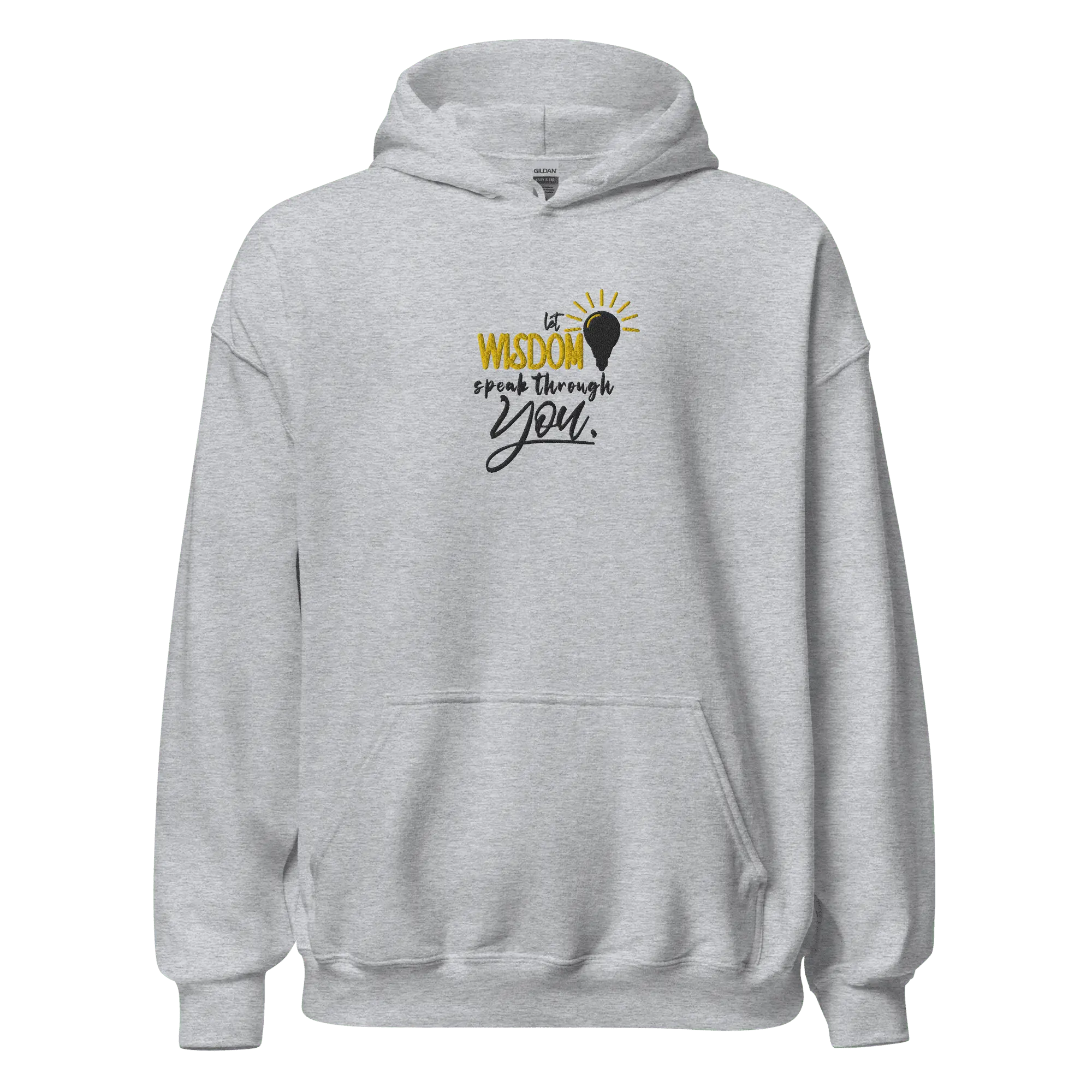 Let Wisdom Speak Hoodie