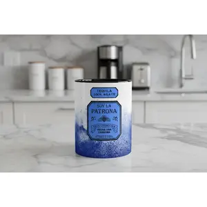 Blue Tequila UVDTF Wrap for cups/hard surfaces sticker