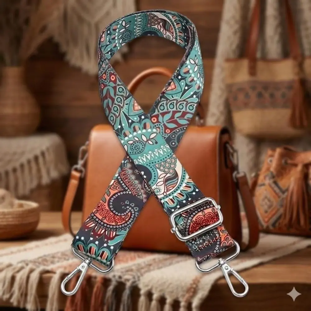 Adjustable Wide Strap - Multi-Function Replacement Design for Canvas Bags, Totes, Guitar Straps. Enhance Comfort, Perfect for Daily Use, Music & Travel. Versatile & Portable.