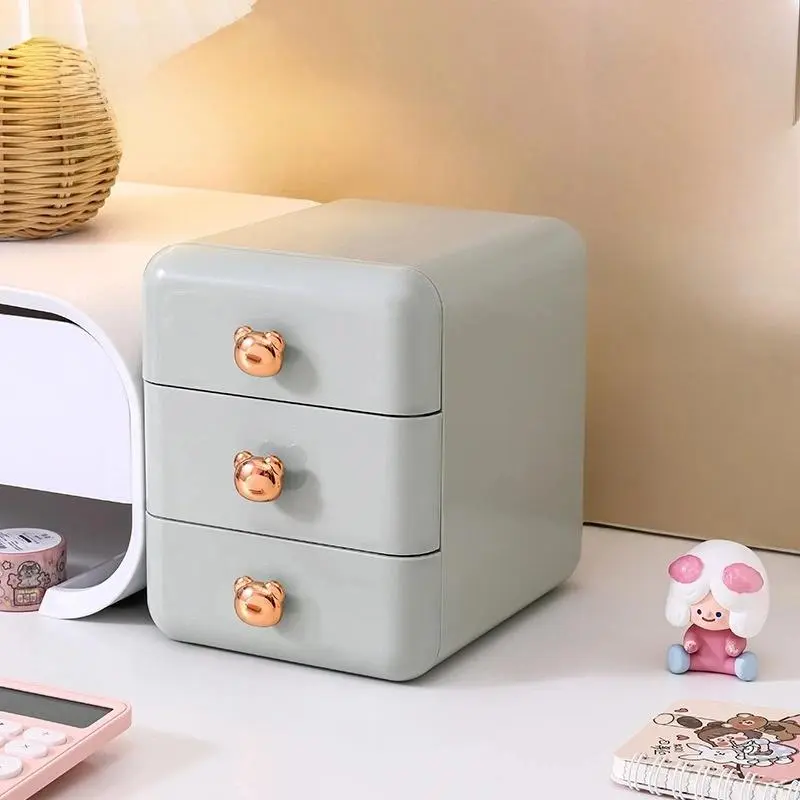 Desk Drawer Type Stationery Storage Box, Multi-grid Desk Organizer, Desk Storage Box for Home Office School, Desk Organizer for School & Office Supplies, Desk Accessories