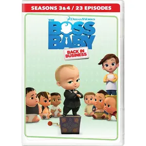 Boss Baby: Back In Bus Season 3 - 4  [DVD Video Disc] Boxed Set