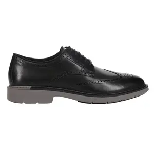 Cole Haan Mens Go To Wing Oxford Wingtip Dress Dress Shoes - Black