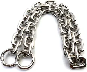 Heavy Chunky Link Chain Strap Purse Handbag Top Handle  Straps Accessories Decoration Chain Strap Extender Charms Replacement(23.62'' )