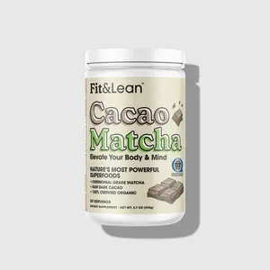 F&L Cacao Matcha - Organic Ceremonial Grade Matcha and Raw Organic Cacao, Antioxidants, Energy, Superfoods