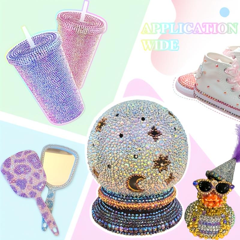 18000/32000 Pcs Jelly Rhinestones -3mm 15/40 Colors Flatback Gems with Crafting for Crafting Bedazzling Kit for Crafting Book Shoes Nail Art Accessories Nail Rhinestones,Valentine's Day gifts,Children's Day gifts, Party gifts