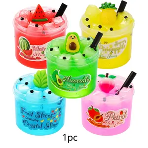 70Ml Avocado Crystal Mud Slime, a Soft And Stretchable Squeeze Toy for Kids', Perfect for Birthdays, Parties, Valentine'S Day, Easter, And Christmas Gifts