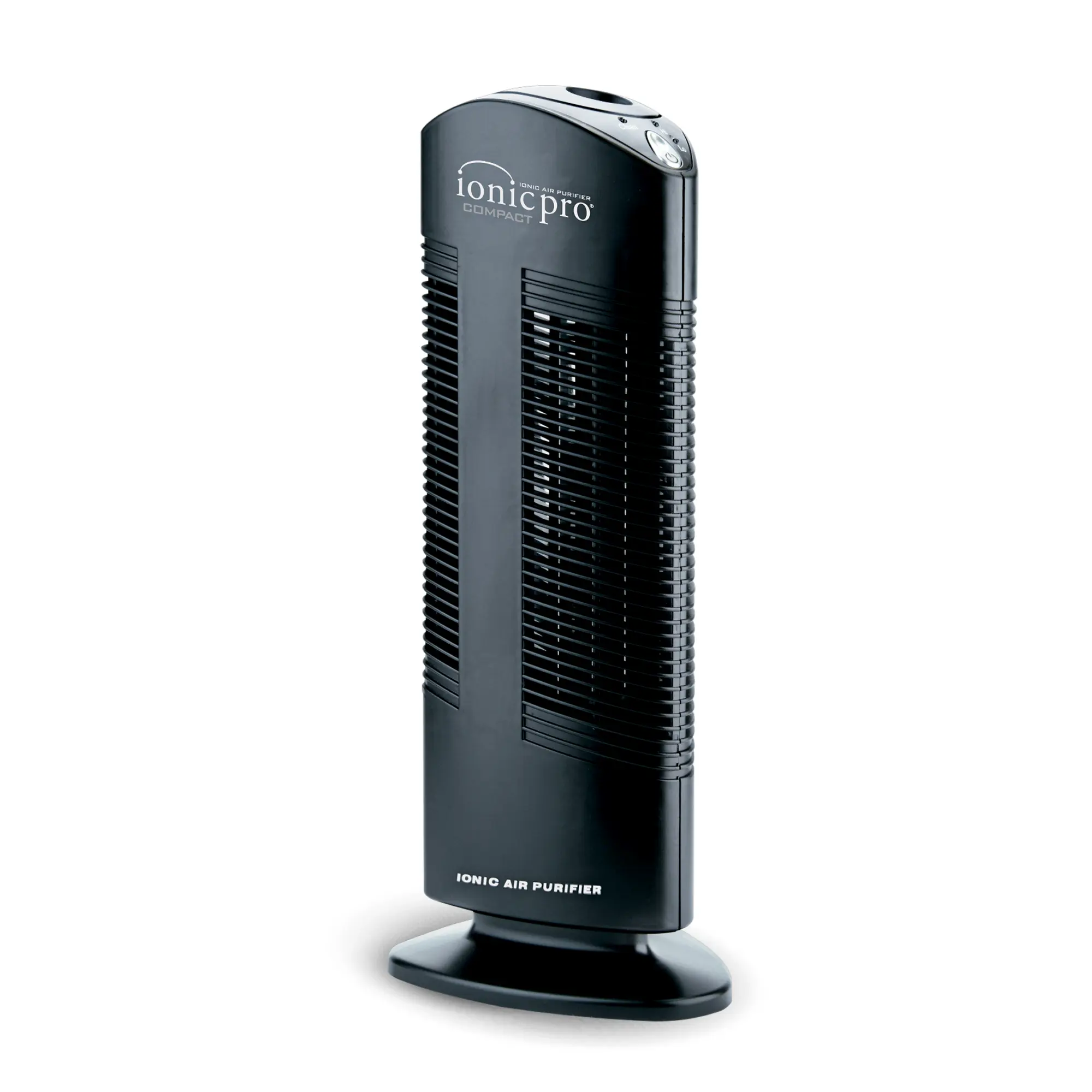 Ionic Pro Compact (CA200) Air Purifier Tower, Never Replace Filters, Quiet Negative Ion Technology, Cleans Rooms Up to 300 sq. ft