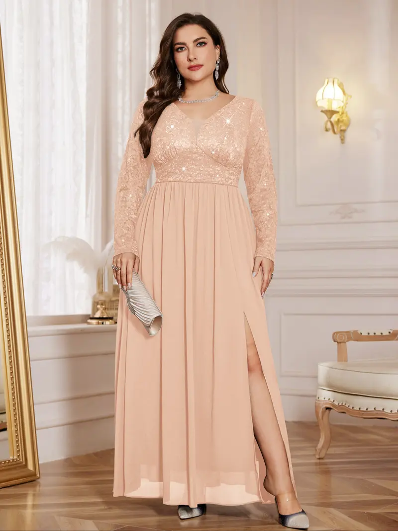 gold gown plus size - TikTok Shop