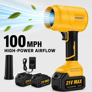 【DealsForYouDays 】SOARFLY Turbo Jet Blower, Leaf Blower, Violent Turbo Fan, Pure Copper Motor, Car Drying After Wash, Handheld Snow Blower, Cordless Turbo Power Air Duster, Home Improve, Garden Mainte Holiday Gifts