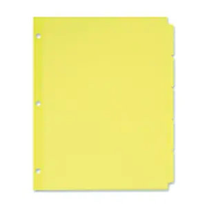 Avery Non Laminated Tab Dividers 5 Tab