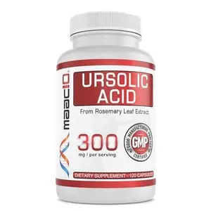 MAAC10 Ursolic Acid 300 mg – From Rosemary Extract | Plant-Based Wellness Support – 100 Capsules