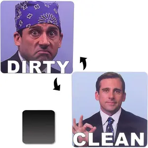 Clean and Dirty Magnet.Dishwasher Magnet Clean Dirty Sign Indicator