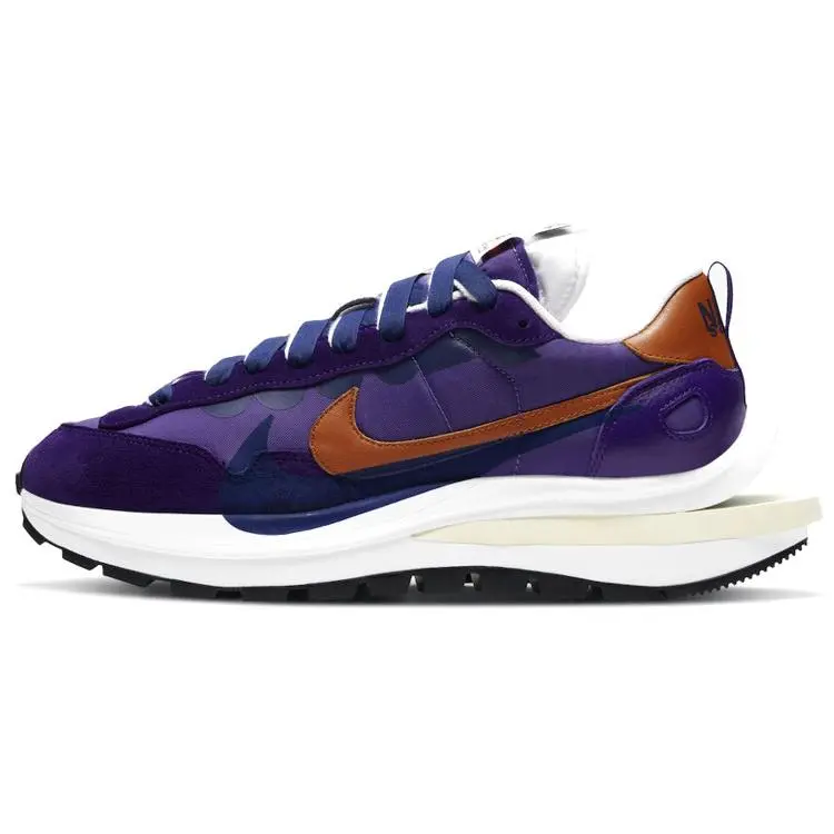 Nike X Sacai VaporWaffle Dark Iris' Versatile Low Top Sneakers Unisex DD1875-500