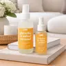 CANDECRAFTCO Room+Linen+Body Fine Mist Spray - 4 oz Aerosol Can, Aroma Blend with Fresh Linen, Soft Milky Sage, Woody Notes, Calming Home Fragrance for Calm Living, All Skin Types Selfcare, Home Goods