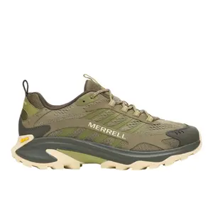 Merrell Mens Moab Speed 2 Hiking Hiking Sneakers Shoes - Green