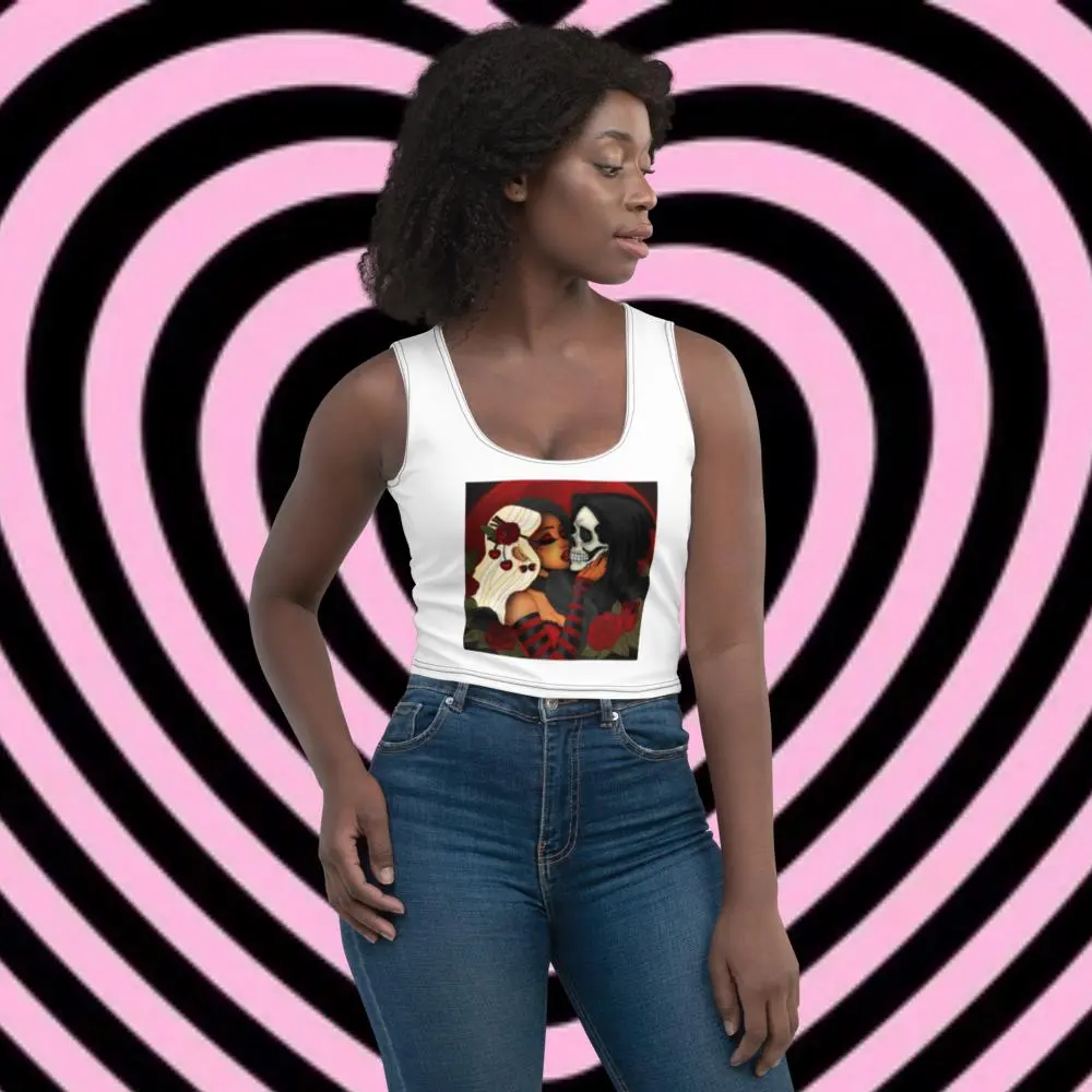 Twisted Romance Coffinbunny Tank top Shirt waist