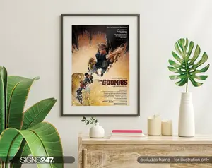 The Goonies Movie Poster | Movie Prints For Cinema Rooms | Wall Art | Home Décor