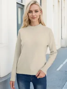 Red Marine Cozy Elegance: Women’s Premium Knit Sweater for Warmth, Style, and Everyday Sophistication