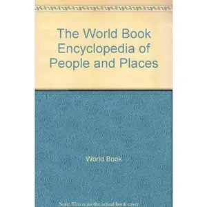 USED-The World Book encyclopedia of people and places by World Book (Hardcover)