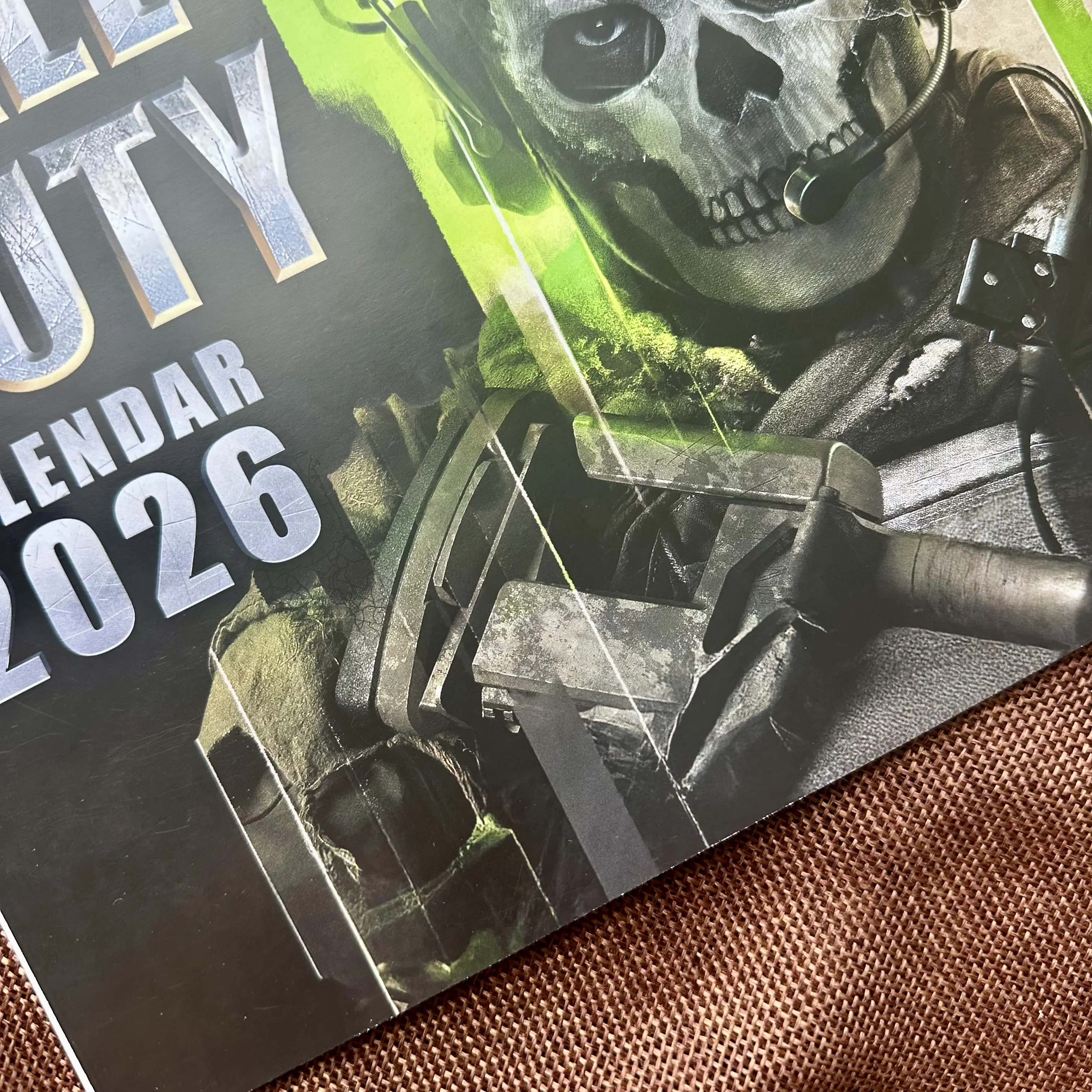 COD Ghost 2027 and 2026 Calendar l Calendar For Gamer l Gift For Fan