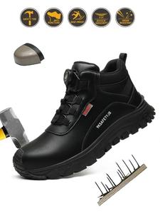 men's safety work training shoes, non-slip sports shoes, breathable comfortable shoes for industrial and construction
