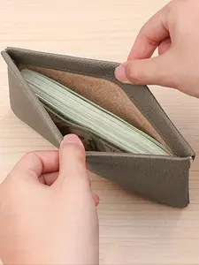 Women's Leather Wallet, Passport Holder, Makeup Bag, Travel Accessories, Cash Storage Pouch, Mini Wallet for Women, Card Holder Wallet