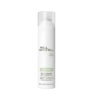Paul Mitchell Multitasking Vanilla-Scented Dry Shampoo - Haircare Product for All Hair Types, Refreshes Strands, Adds Body, Features Pleasant Fragrance and Aroma