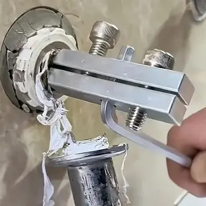 Broken Valve Thread Extractor, Multifunctional Easy Out Pipe Extractor Set for Damaged Faucet Water Pipe Remover, Car Repair Tool, Hand Tools