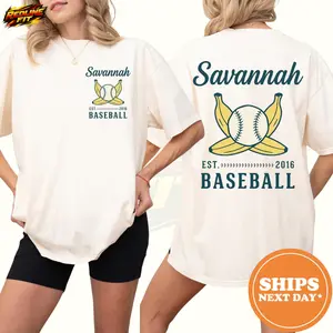 Savannah Banana Tee, Banana Baseball Fan Shirt, Sweatshirt, Hoodie