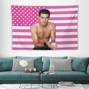 Hayden Poster Christensen Flag Wall Art Hanging,For Decorate Clubs Concerts Bars University Dormitories Living Rooms Bedrooms Decor Tapestry