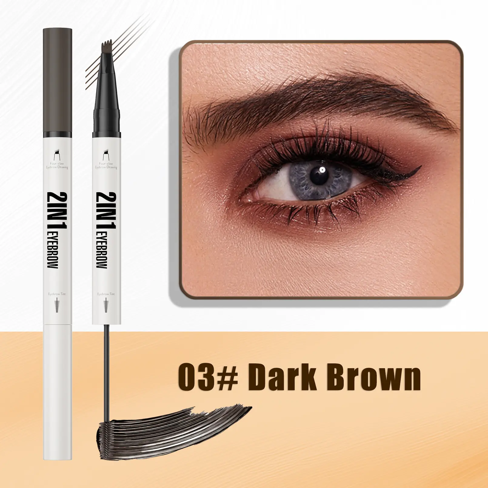 Dark brown