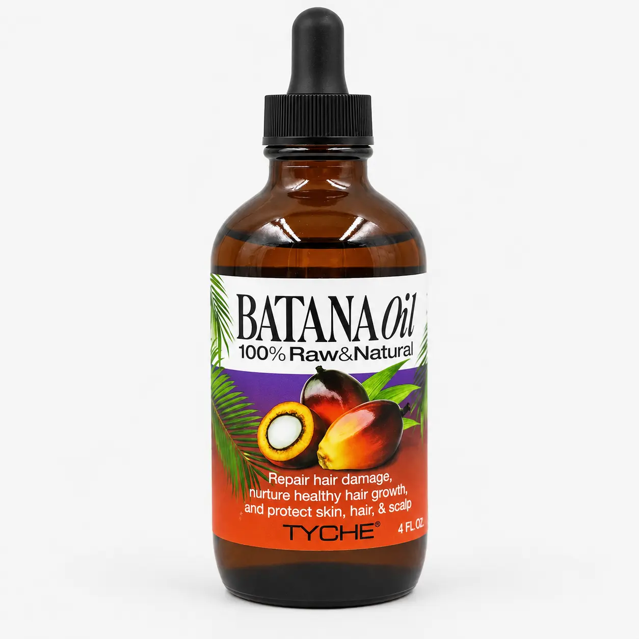 TYCHE Batana Oil 100% Raw & Natural – 4 fl oz