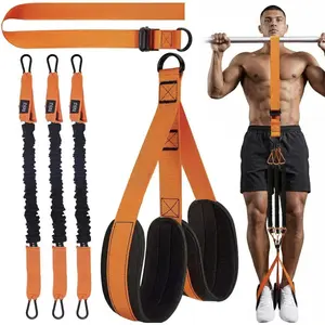 Pull Up Assistance Band, 1 Set Adjustable Weight Knee Support Strength Training Equipment for Home Gym Workout, Stretch Rope, Workout Straps, At Home Gym Equipment