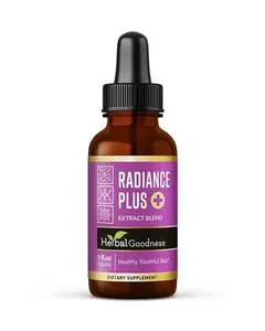 Radiance Boost Extract Blend - Liquid Tincture Natural - Glow, Radiant Skin, Supple Skin - Herbal Goodness Edible Supplement