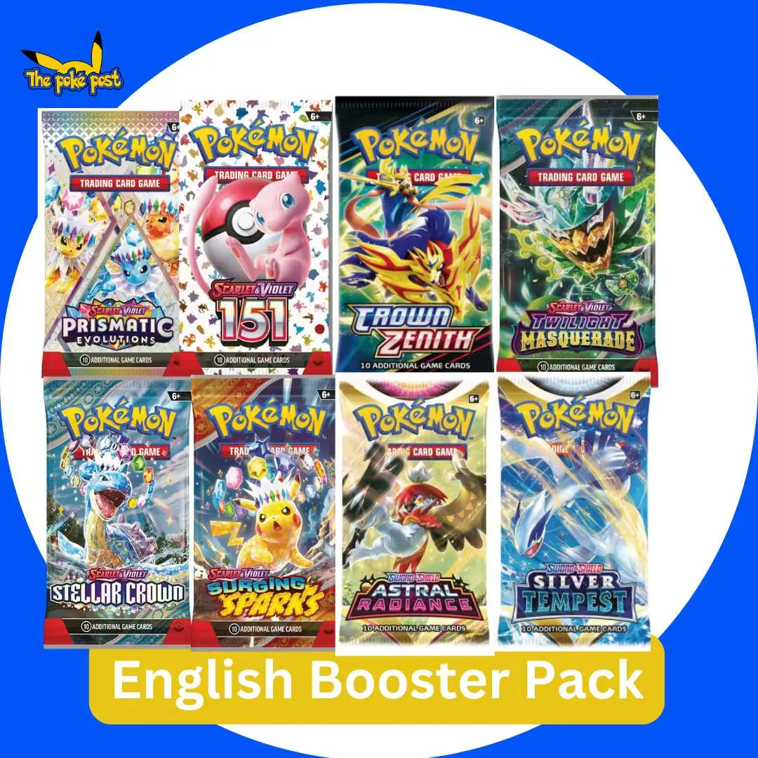 English - Pokemon Booster Packs