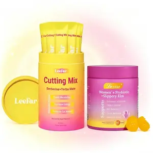 Glow Up Duo — She Juicy Women’s Probiotic + Slippery Elm & Cutting Mix with Berberine + Yerba Mate Support